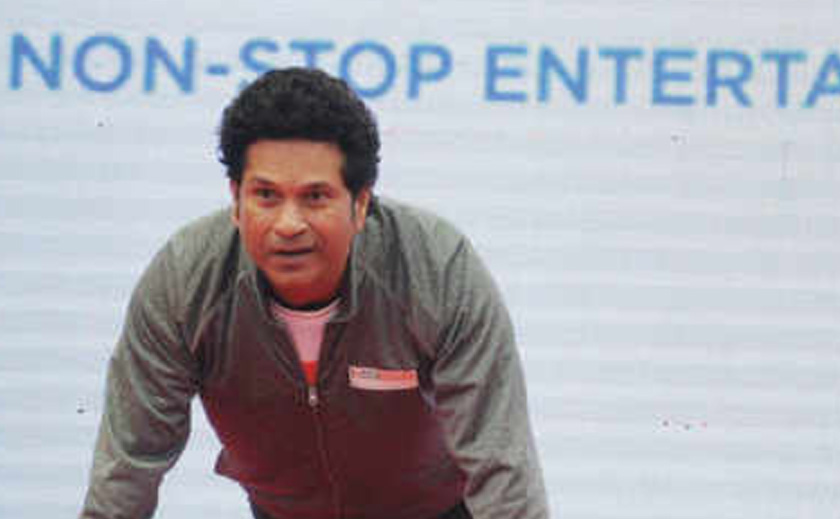 Sachin runs and does push ups at event that raises Rs 15 lakh for Pulwama martyrs families