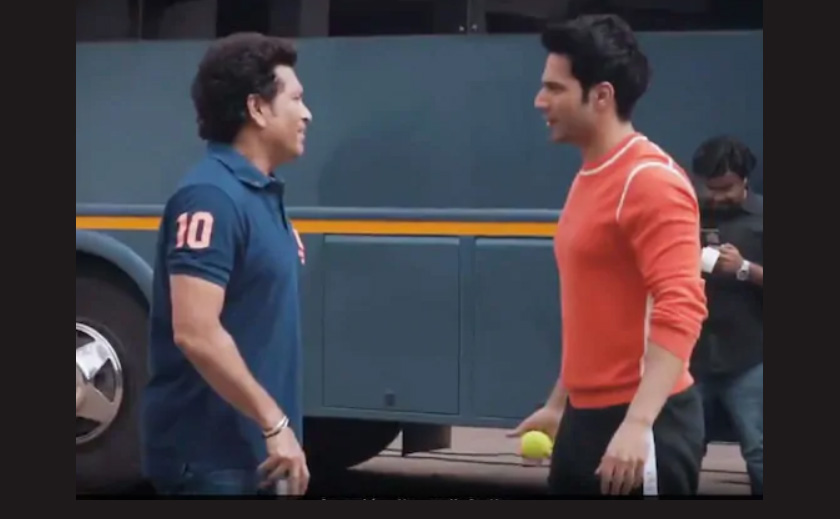 Watch: Sachin Tendulkar Plays Cricket, Gets Surprised By Bollywood Stars