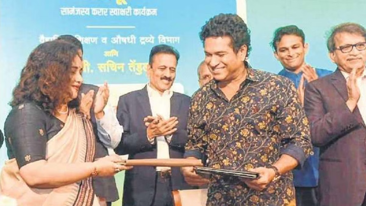 Maharashtra Oral Hygiene Campaign: State appoints ‘Master Blaster’ Sachin Tendulkar ‘Smile Ambassador’